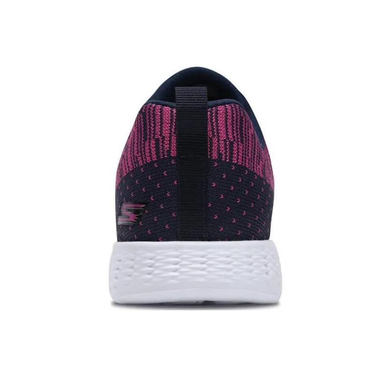 Skechers ON THE GO Glide Anti-Slip And Wear-Resistant Breathable Low-Top Sports Casual Shoes Women's Red Blue-3