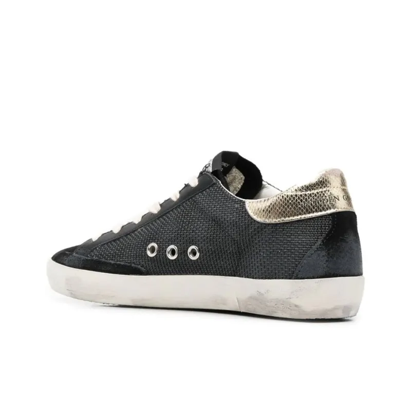Golden Goose Super Star Stylish Skateboarding Shoes Women's Black-3