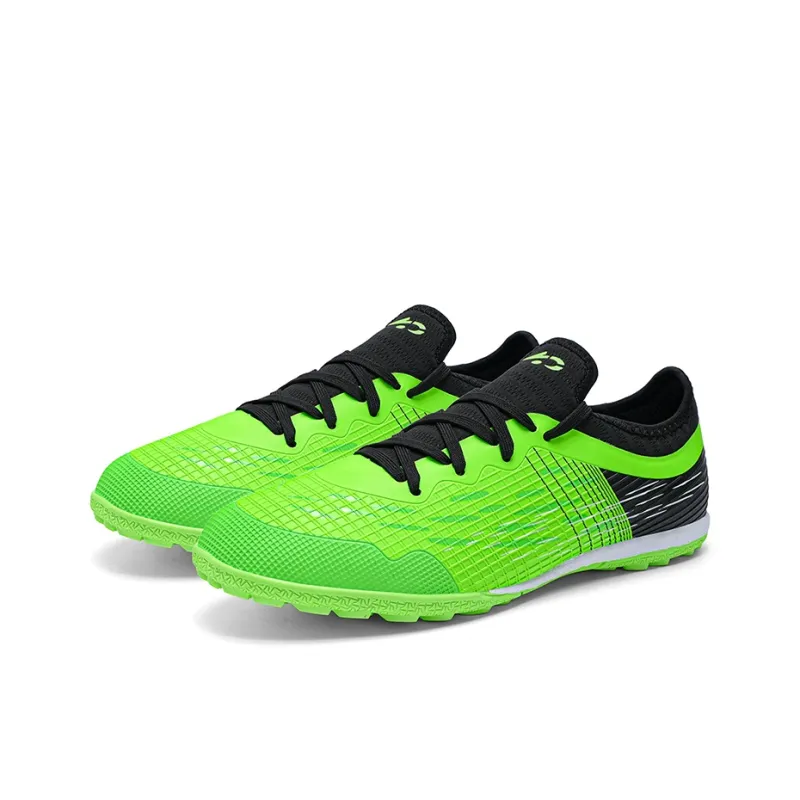 ATAY Anti-Slip Wear-Resistant Soccer Shoes Unisex Green-2