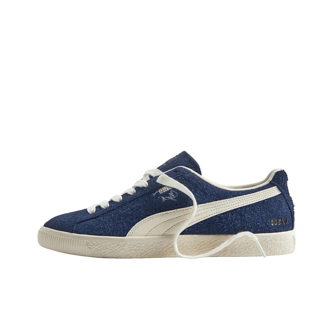 Puma clyde navy blue online