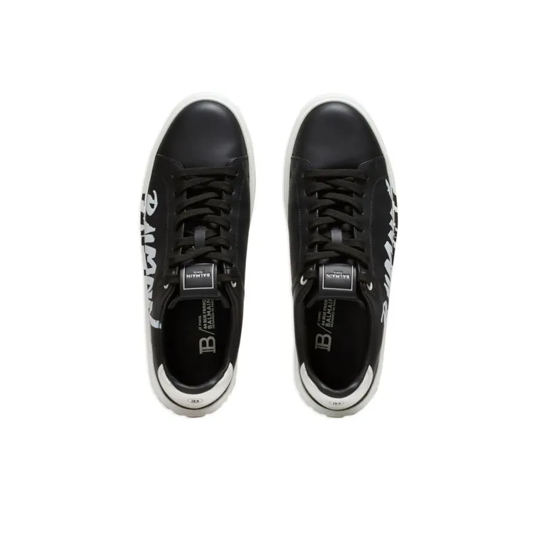 BALMAIN B Court Low Top Sneakers-4