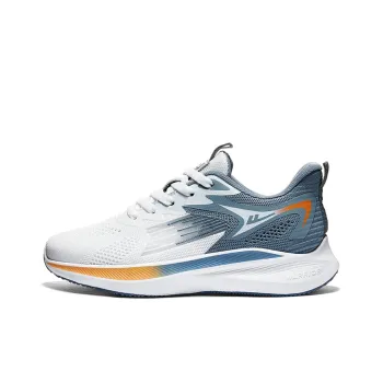 Warrior Low-Top Running Shoes Men's White Dusty Blue