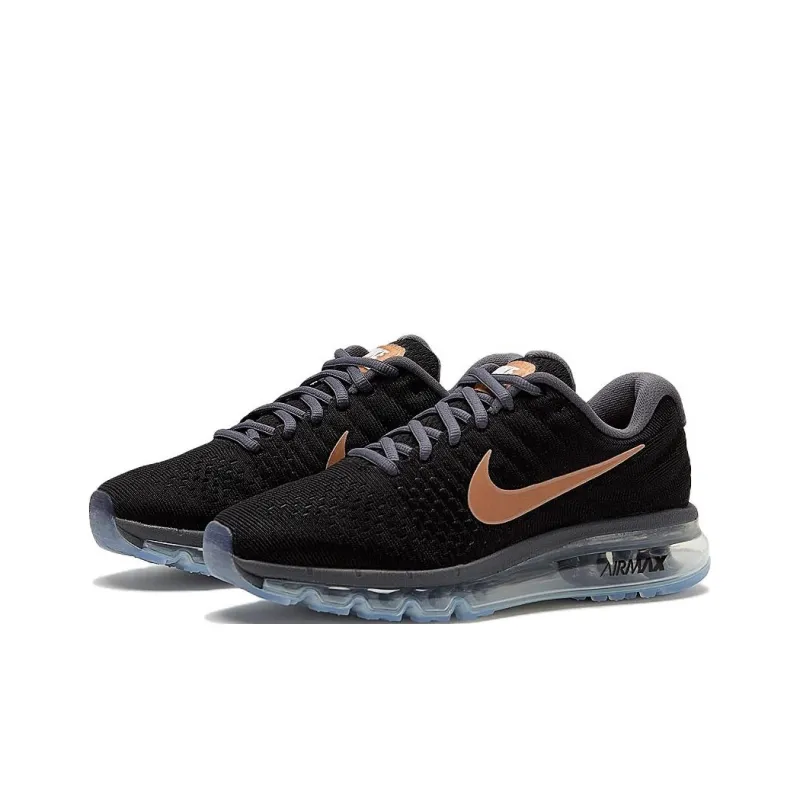 Nike Air Max 2017 Black Metallic Red Bronze Women's-2