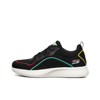 Skechers Bob's Squad 2 Cushioning Rebound Low Top Sports Casual Shoes Women's Black