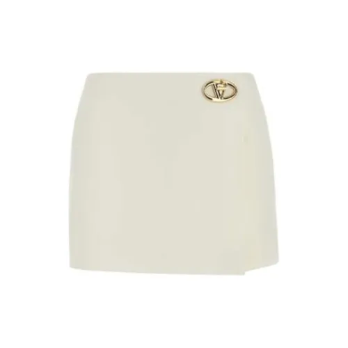 Valentino Casual Short Skirts Women's White