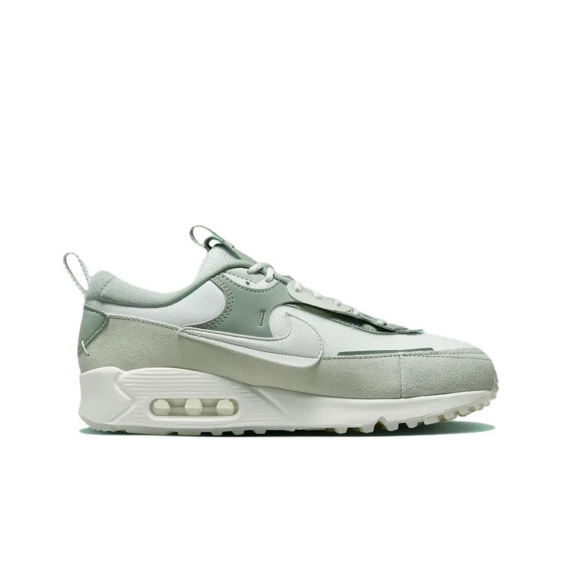 Nike Air Max 90 Futura Cushioning Anti-Slip And Wear-Resistant Low-Top Sports Casual Shoes Cyan-1