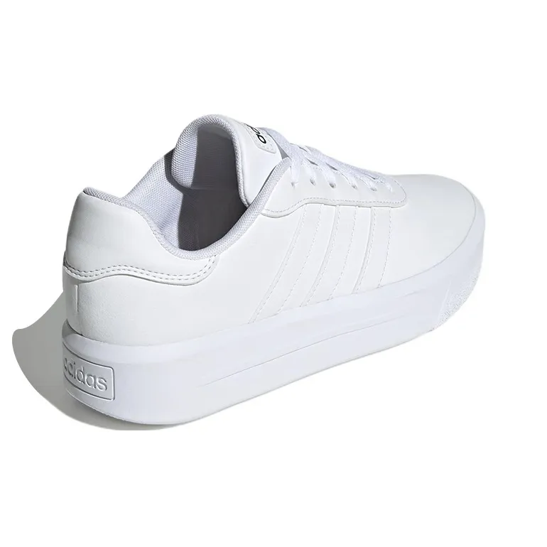Adidas Court Platform Cloud White Core Black Women's-3
