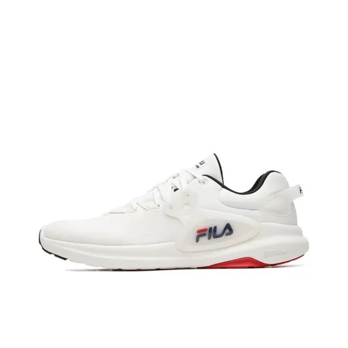 FILA Athletics Running Shoes Men Low-Top Courtyard Mustard White