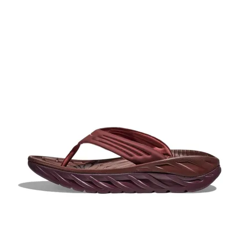 HOKA ONE ONE Ora Recovery Flip Slippers Women's Chestnut
