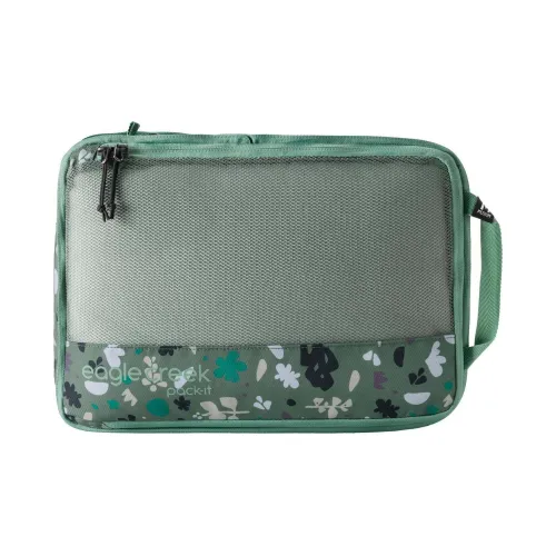 EAGLE CREEK Recycled Polyester Storage Bag Medium Size Unisex Duck Green