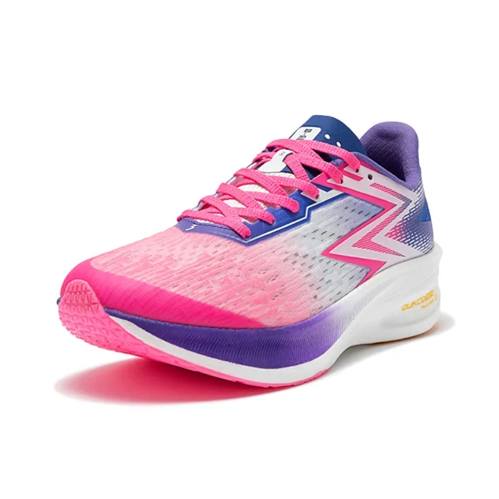 361° Flying ET Wear Resistant Breathable Rebound Low Top Marathon Running Shoes Unisex Fluorescent Blast Pink-1