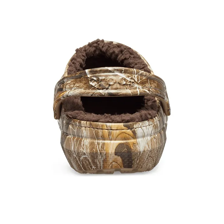 Crocs Classic Lined Realtree Edge Clog 'Brown'-5