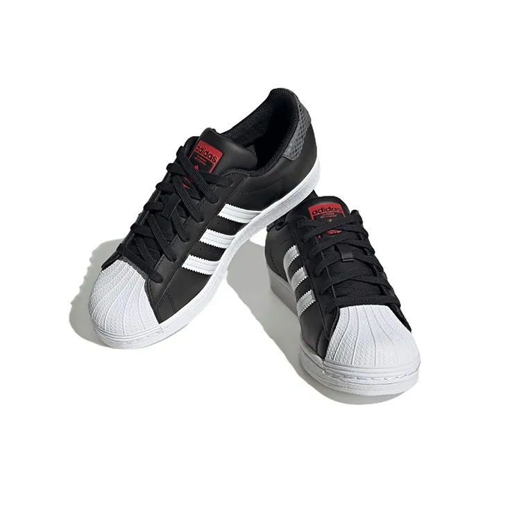 Superstar Women's Adidas Originals 'Black White Snakeskin' Women's-2