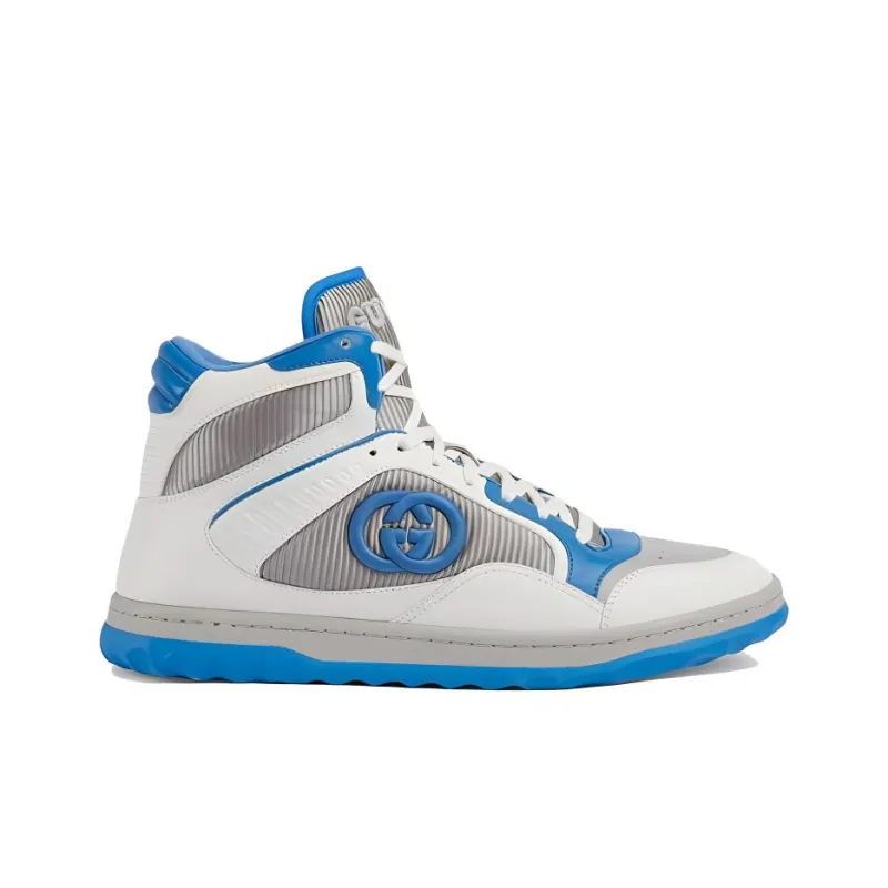 GUCCI Mac80 High-top Leather Sneakers-1
