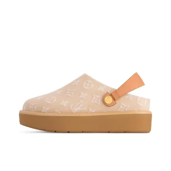 LOUIS VUITTON Aspen Casual Single Shoes Women's Light Brown