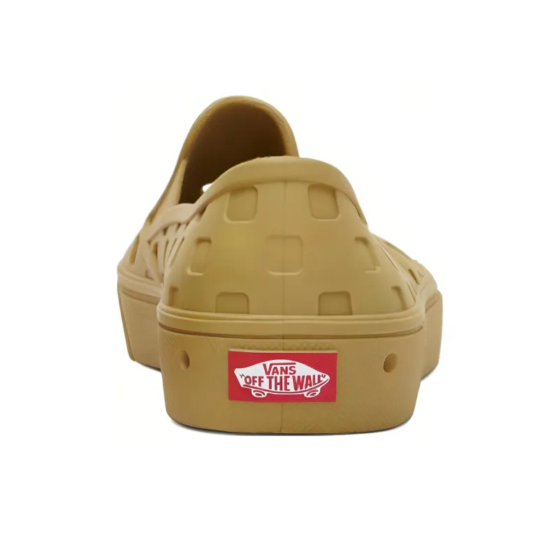 Vans Trek Slip On Low Tops Casual Skateboarding Shoes Unisex Yellow-3