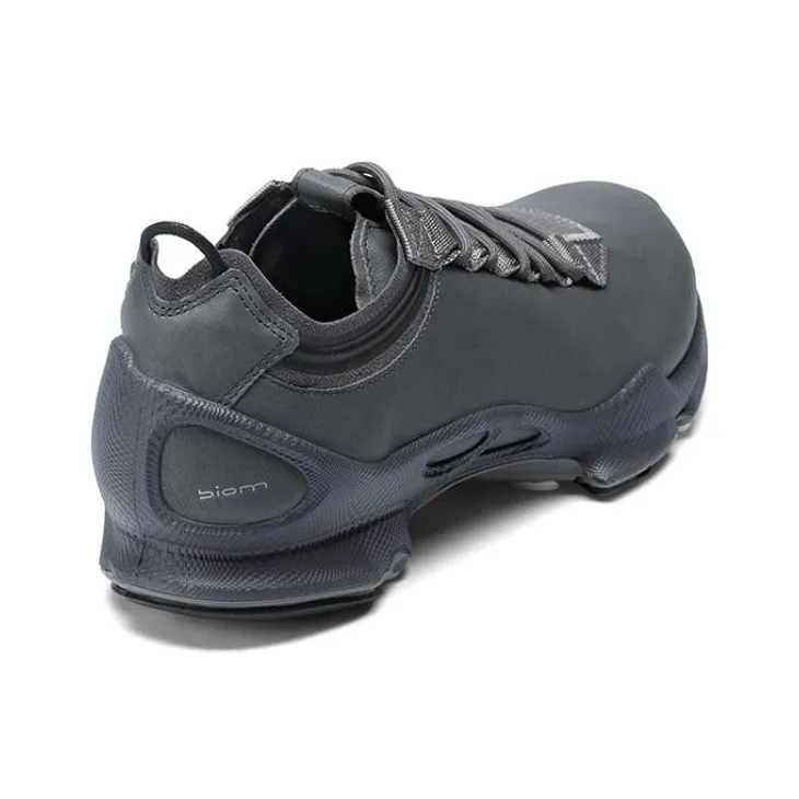 Ecco Striding C Breathable Low Top Casual Shoes Men's Magnet Gray-2