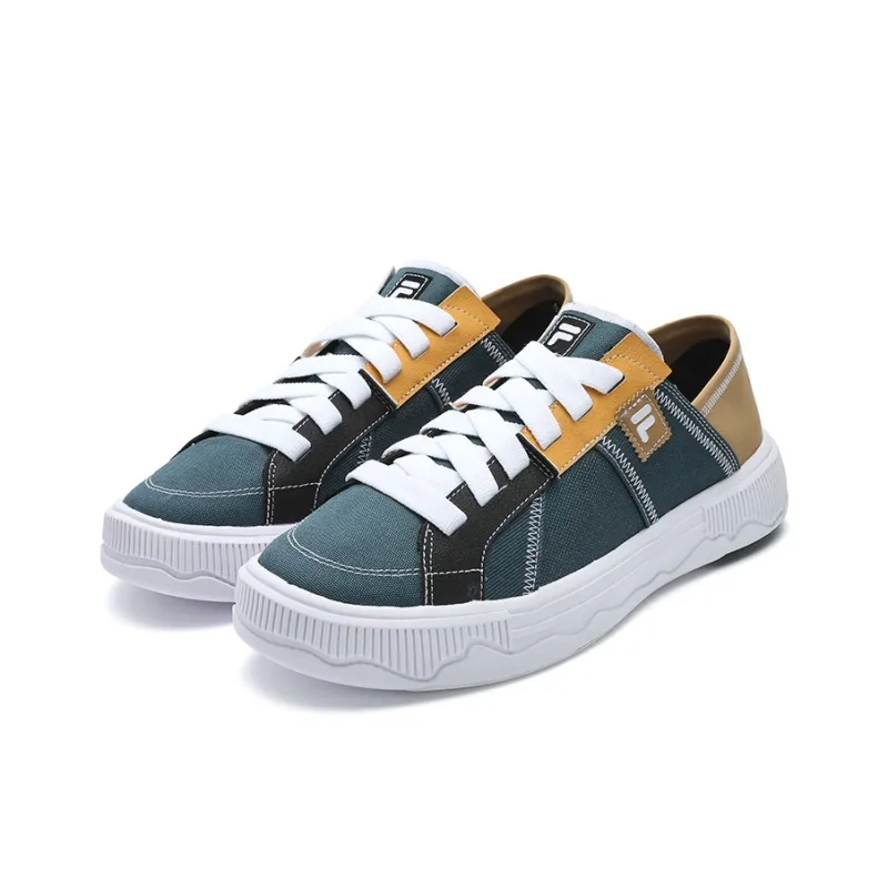 FILA FUSION POP 3 SE Anti-Slip Wear-Resistant Low-Top Skateboard Shoes Men's Jasper-2