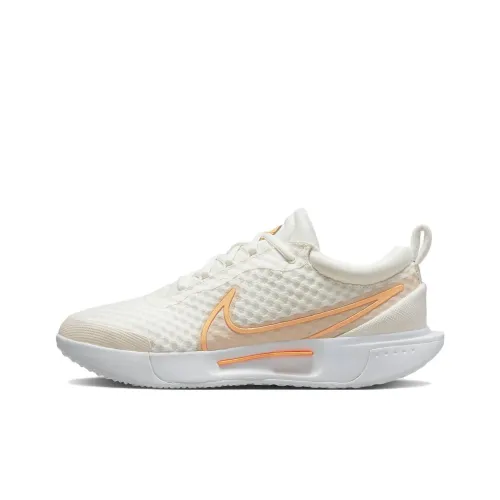 Nike Court Zoom Pro Low Top Lace Up 'Beige' Women's