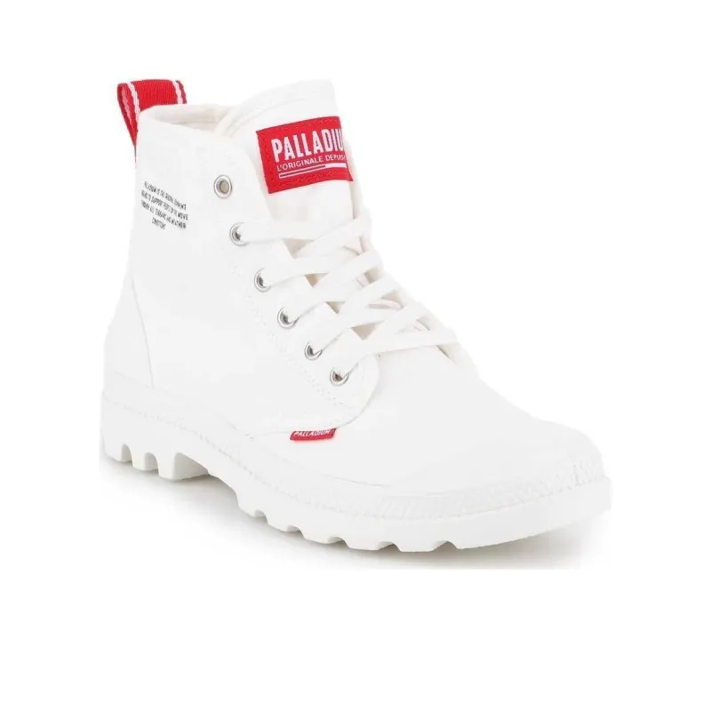 Palladium Pampa Martin Boots Unisex White-3