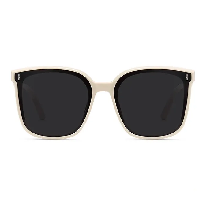 PARMU TR/Memory Plastic Square Sunglasses Unisex-1