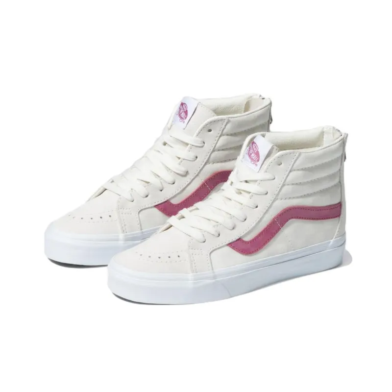 Vans SK8 HI 'Pink White'-2