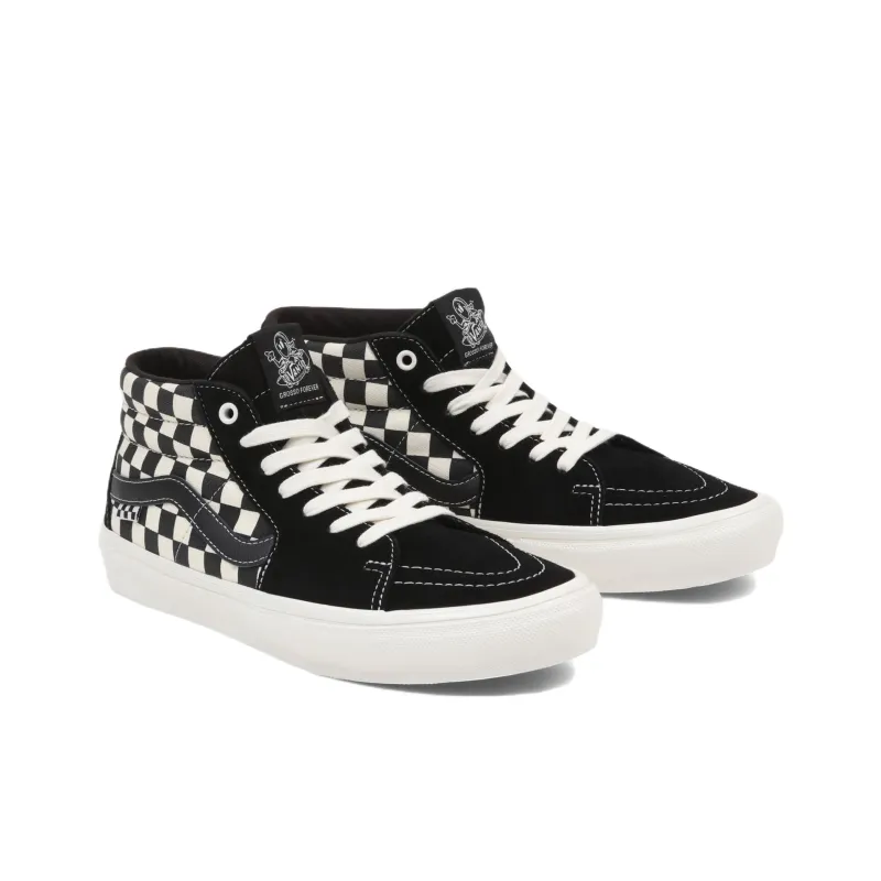 Vans Buty Skate Grosso 'Black White'-2