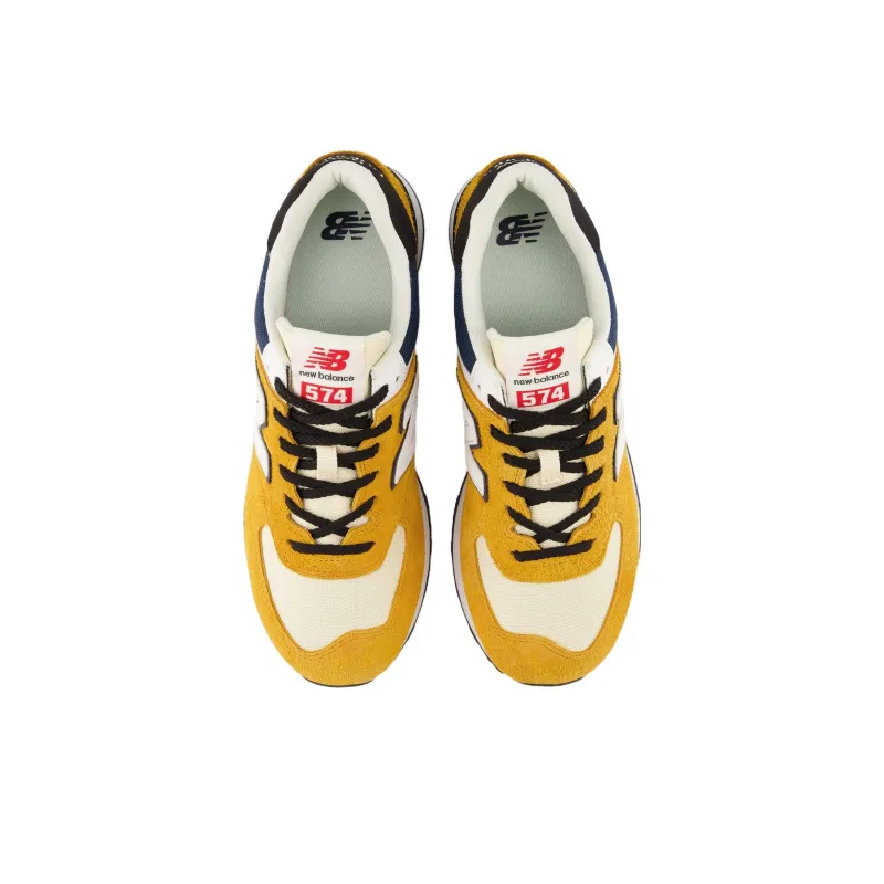 New Balance 574 Yellow Grey-3