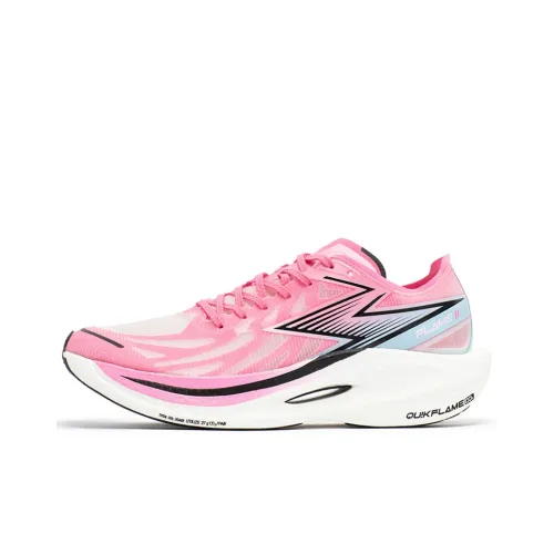 361° Feiran 2 Running Shoes Unisex Low Top Cirrus Blue Pink