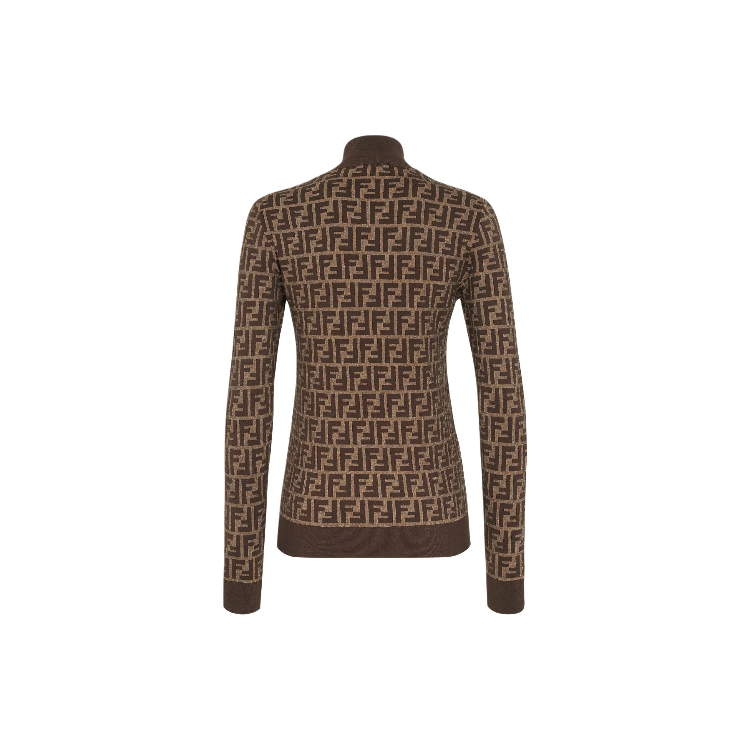 FENDI Monogrammed Knitted Jumper POIZON