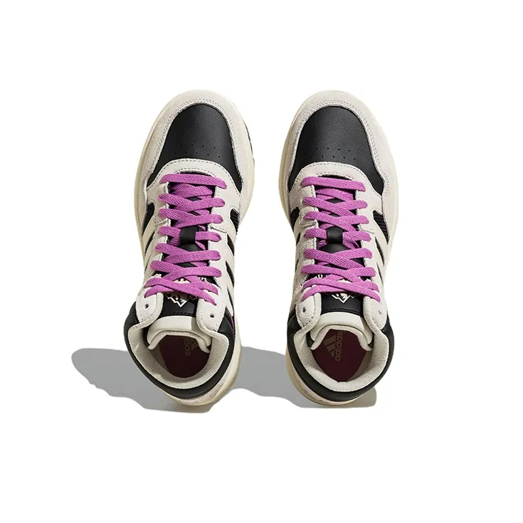 Adidas Neo Hoops 3.0 'Black White Purple'-4