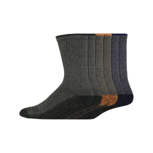 Dickies Mid-Calf Socks Men's 6 Pack Multicolor