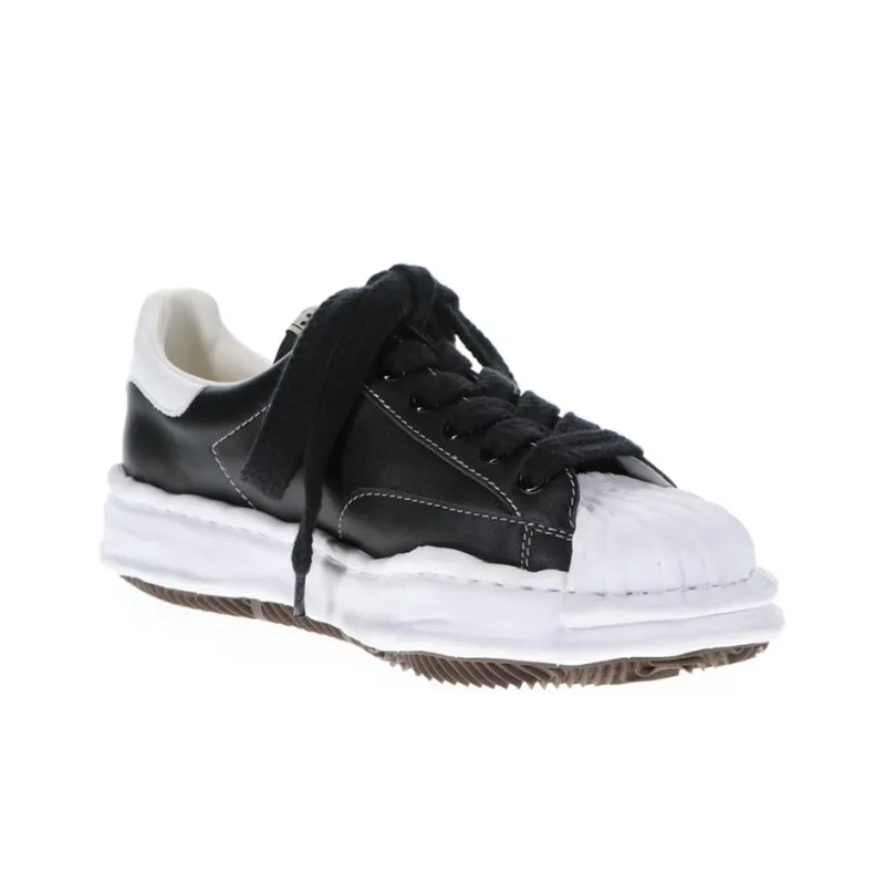 Maison MIHARA YASUHIRO Blakey Og Sole Leather Low Black-2