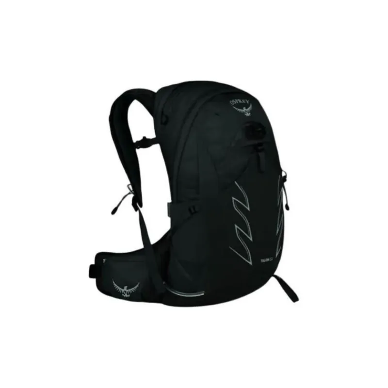 OSPREY Nylon Outdoor Hiking Bag Backpacks Regular Unisex Black-0