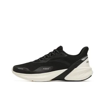 Anta DuCi4 Non slip Lightweight Low Top Running Shoes Women's Black White