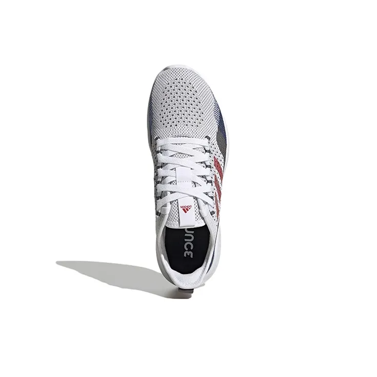 Adidas Fluidflow 2.0 Running Shoes 'White / Vivid Red'-4