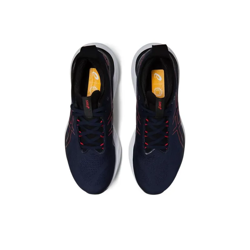 Asics Gel Nimbus 25 Midnight Electric Red-4