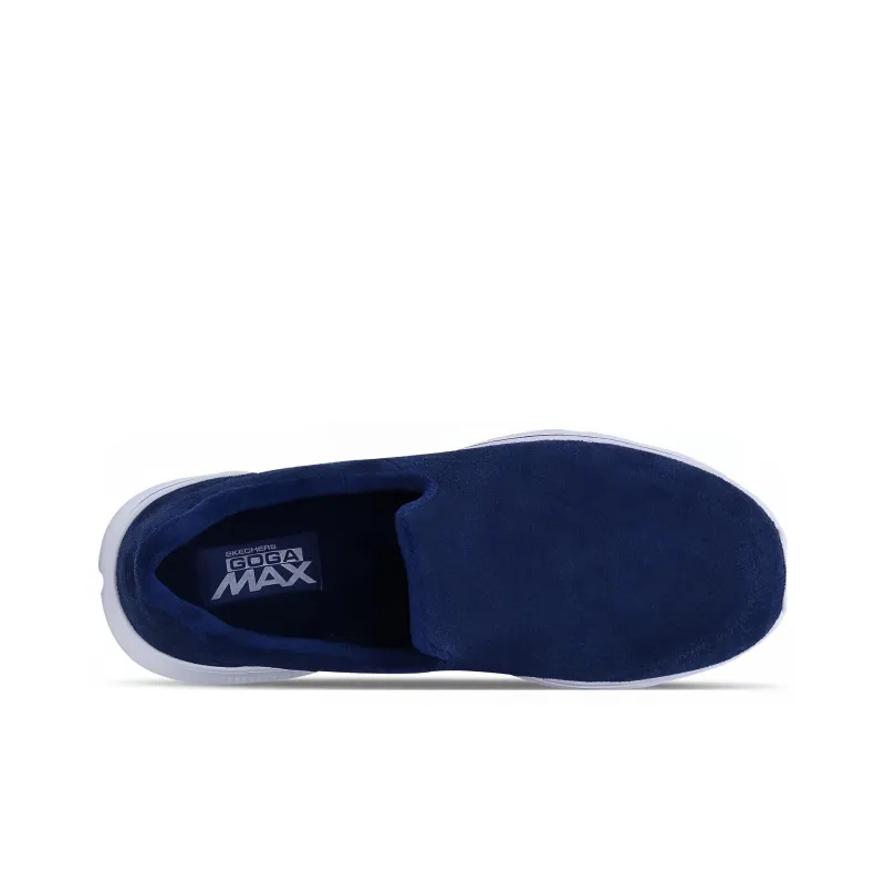 Skechers Go Walk 4 Abrasion Resistant Breathable Low Top Casual Shoes Men's Blue White-3