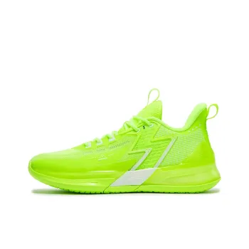 361° BIG3 4.0 PRO Slip Resistant Cushioning Wear Resistant Low Top Basketball Shoes Men's Neon Yellow