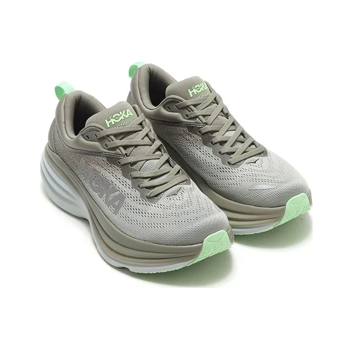 HOKA ONE ONE Bondi 8 "Olive Haze Mercury"-2