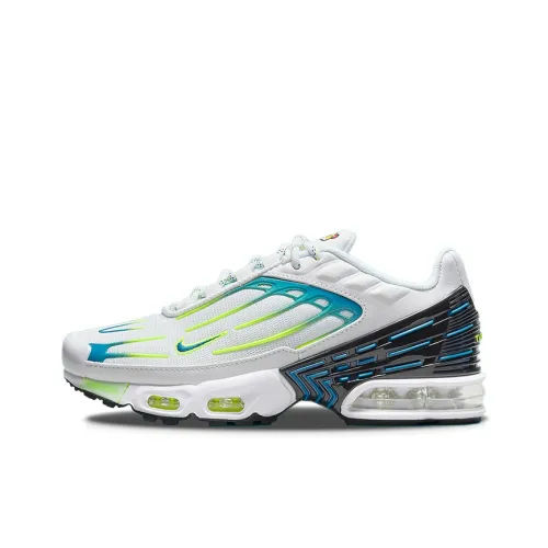 Nike Air Max Plus 3 White Volt Marina GS