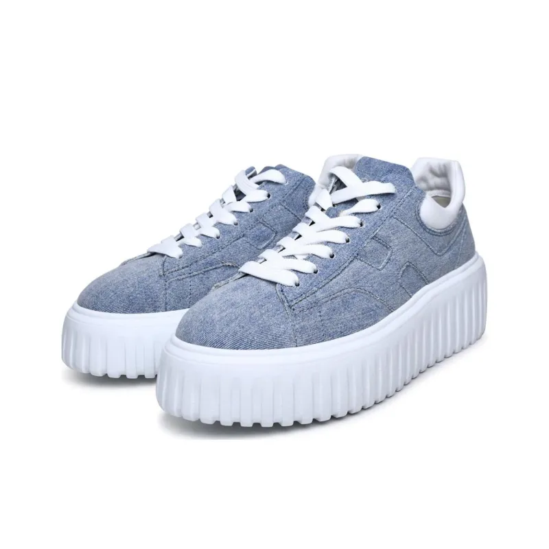 HOGAN Round Toe Lace-Up Sneakers Women's-2