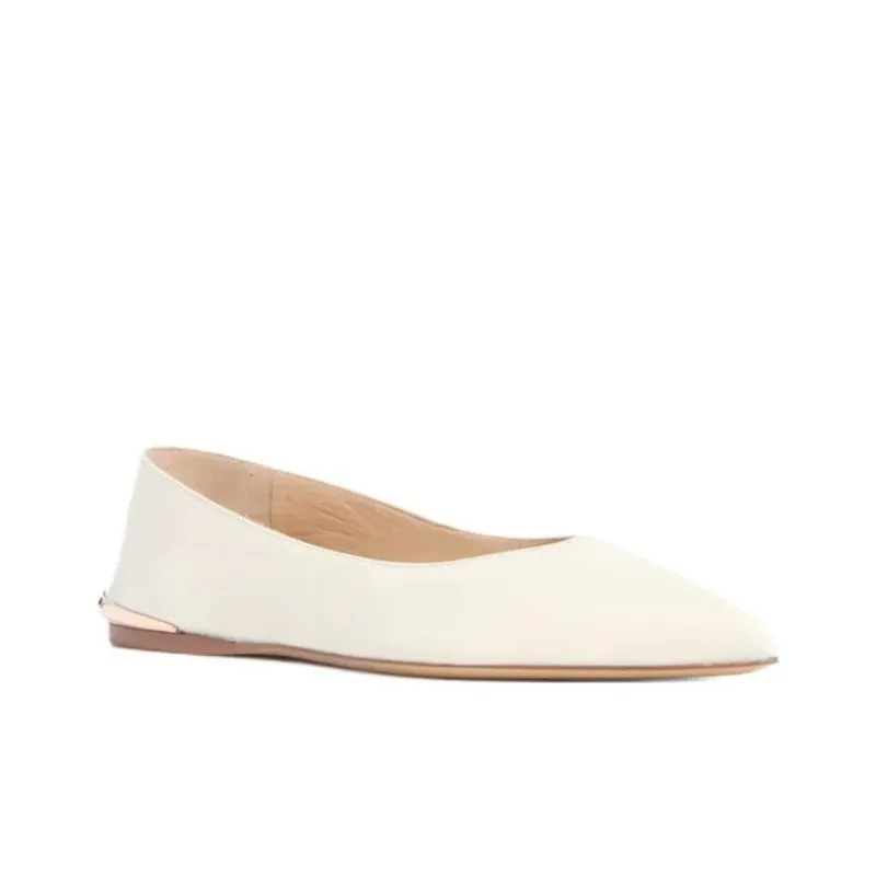 GABRIELA HEARST Fleur Casual Single Shoes Women's White-2