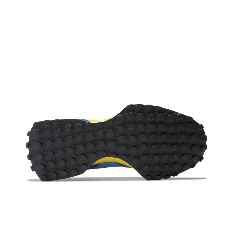 New Balance 327 Warped Essentials Marine Blue Yellow-4