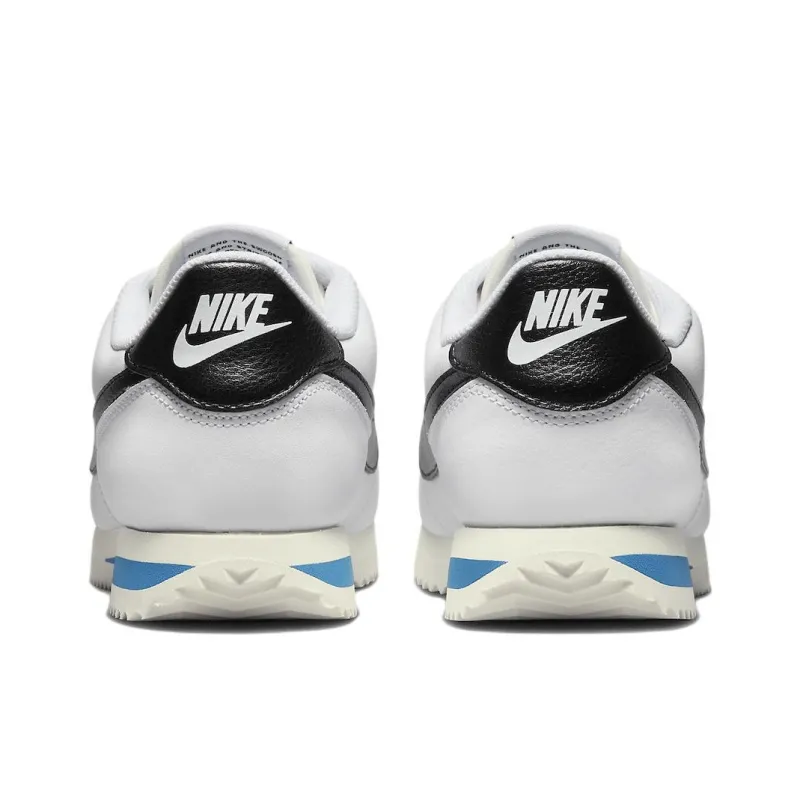 Nike Cortez White Black Light Photo Blue Women's-4