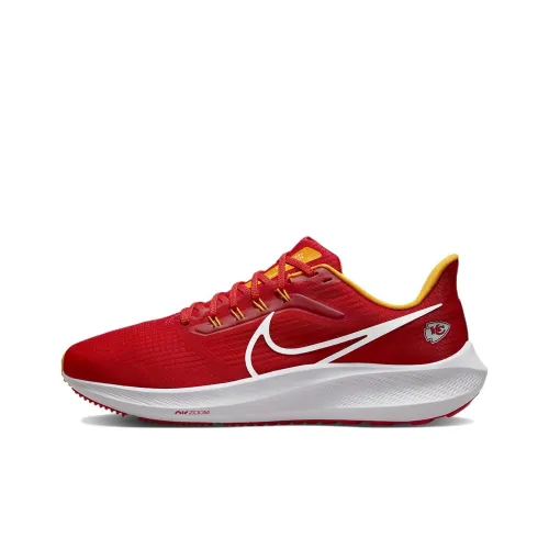 Nike Air Zoom Pegasus 39 Running Shoes Men Low-Top Red/Yellow