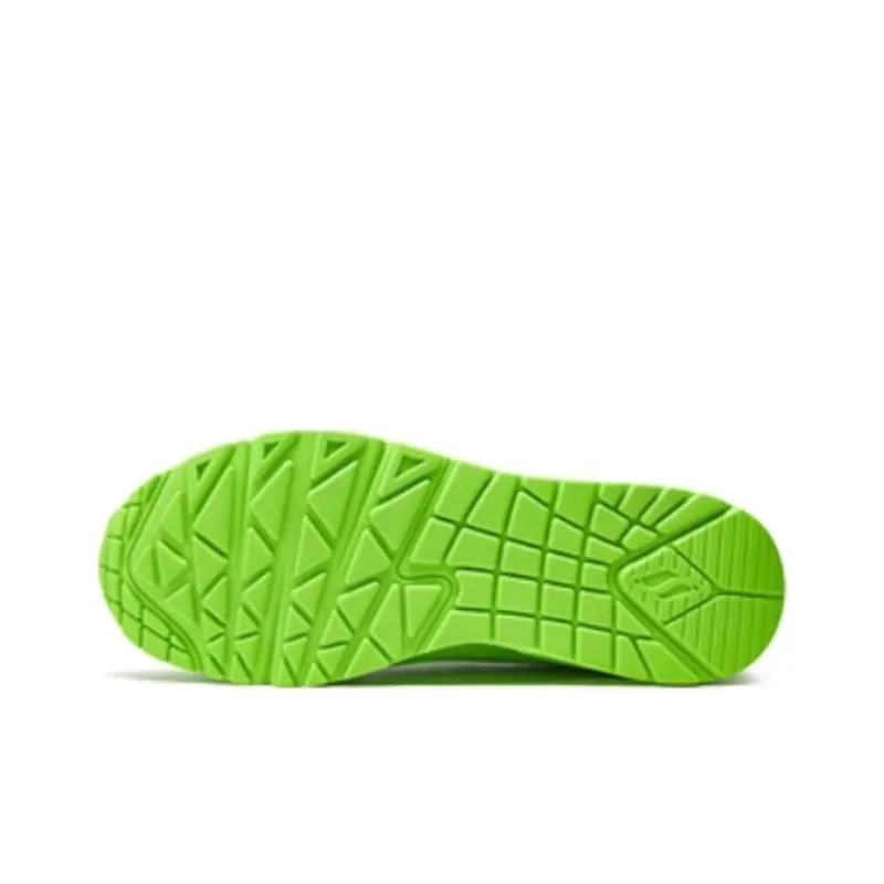 Skechers Uno Cushioning Wear Resistant Low Top Casual Shoes Men's Green-3