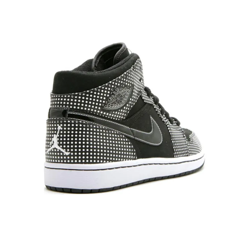 Jordan 1 Retro Polka Dot Black White-3