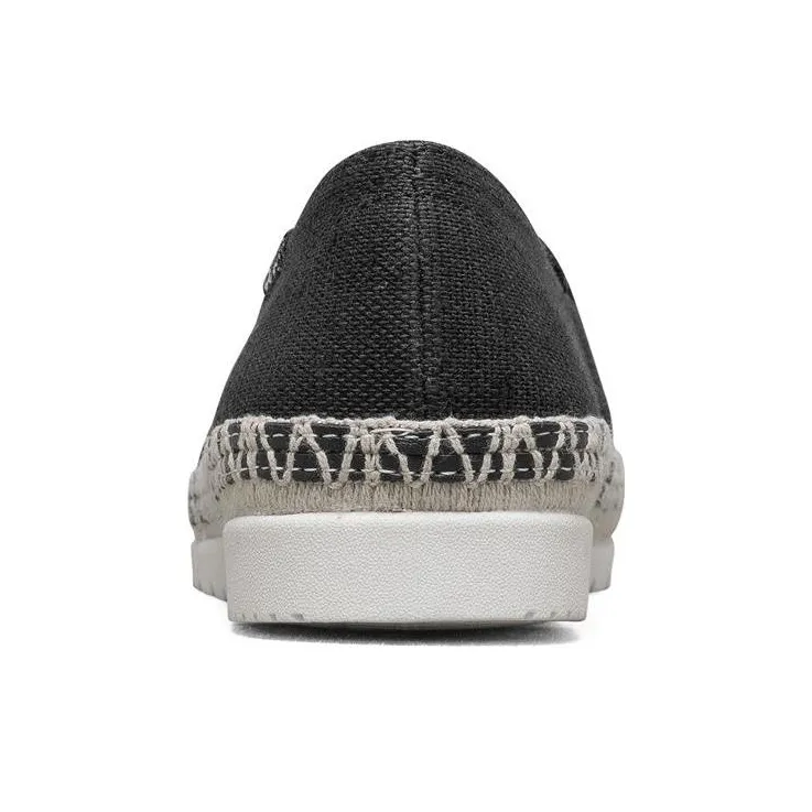 Skechers Bob's Flexpadrille 3.0 Anti-Slip And Wear-Resistant Rebound Low-Top Sports Casual Shoes Women's Black-3