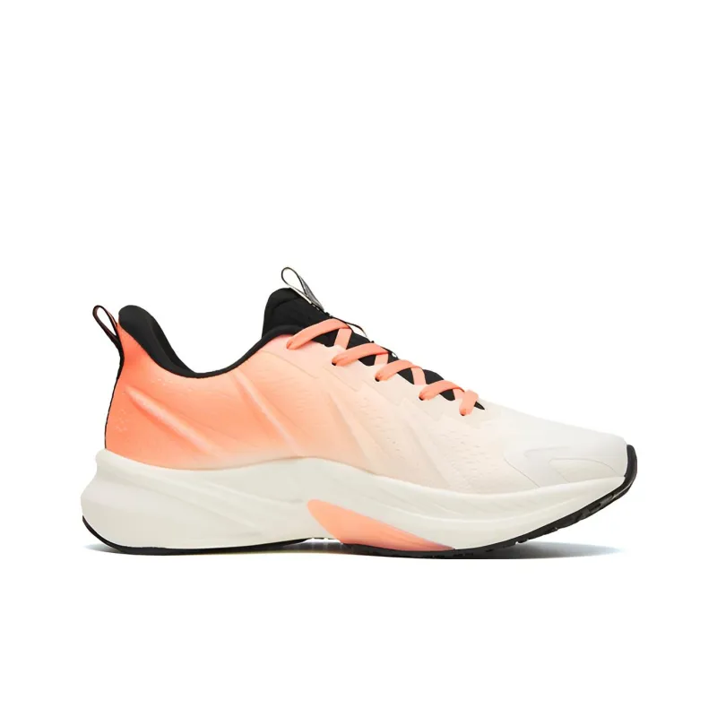 Anta Rocket 4.0 Advanced Training Collection Breathable Low Top Running Shoes Women's White Orange Black-1